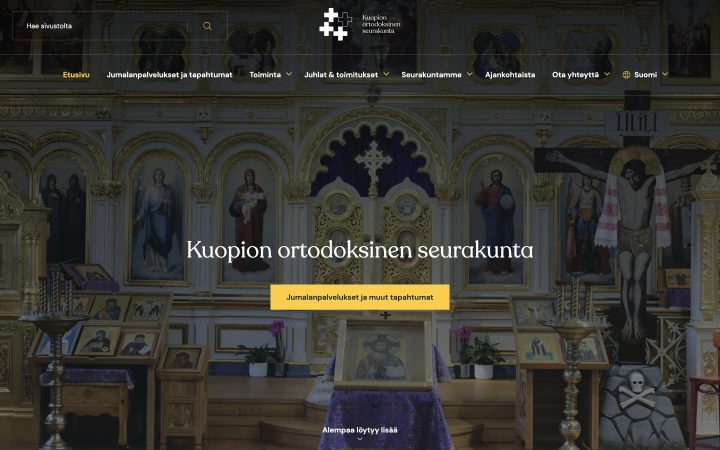 Kuopion ortodoksinen seurakunta etusivu